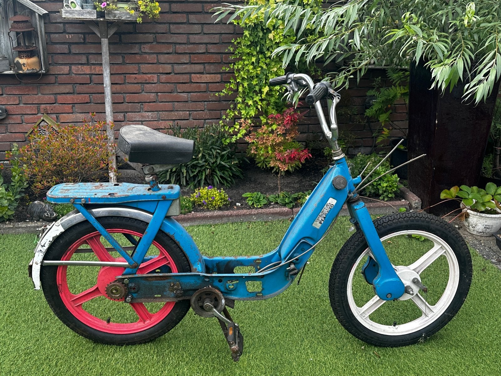 Vespa frame met wielen, Ophalen, Gebruikt, Overige typen, Overige merken