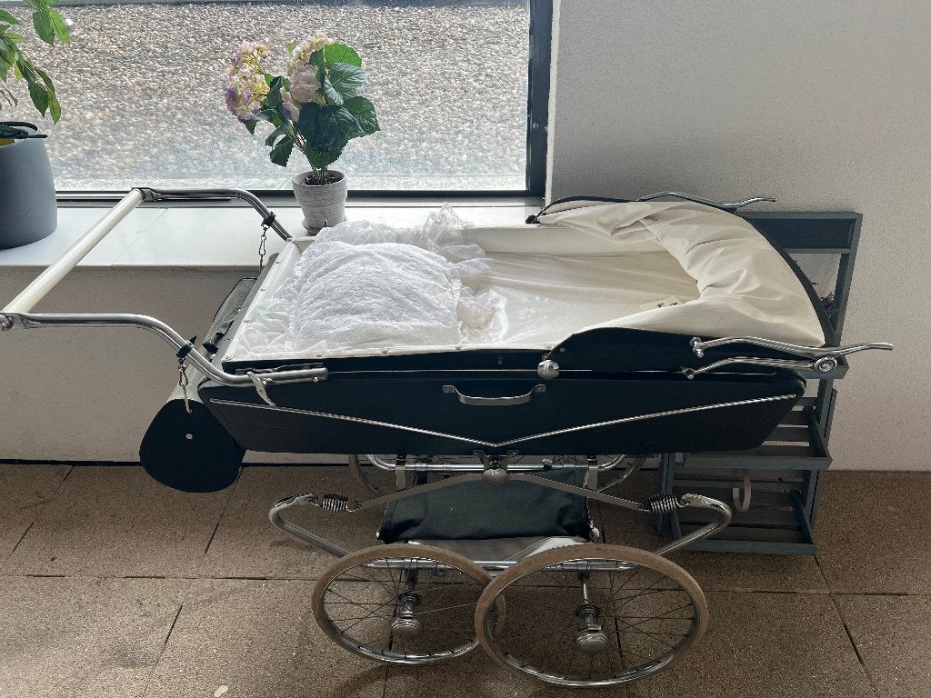 Oude kinderwagen 60/70er jaren., Ophalen, Gebruikt, Kinderwagen, Overige merken