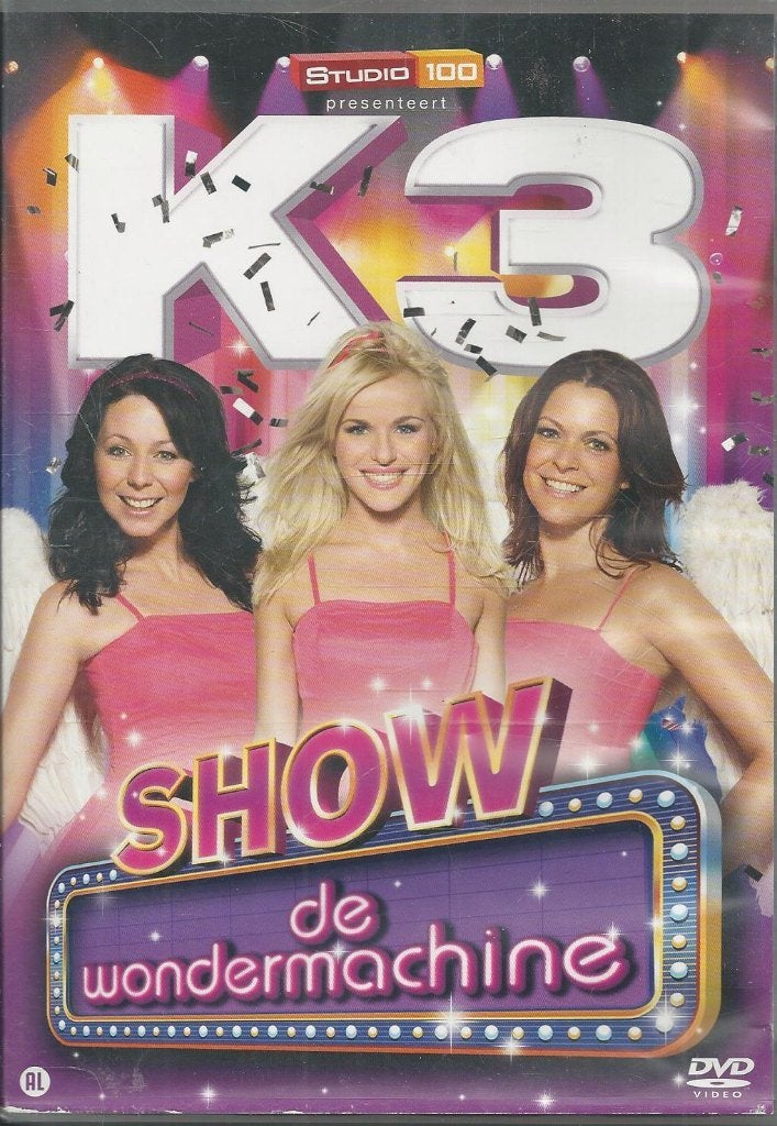 K3 - Show, de wondermachine, Alle leeftijden, Ophalen of Verzenden, Gebruikt, Concert