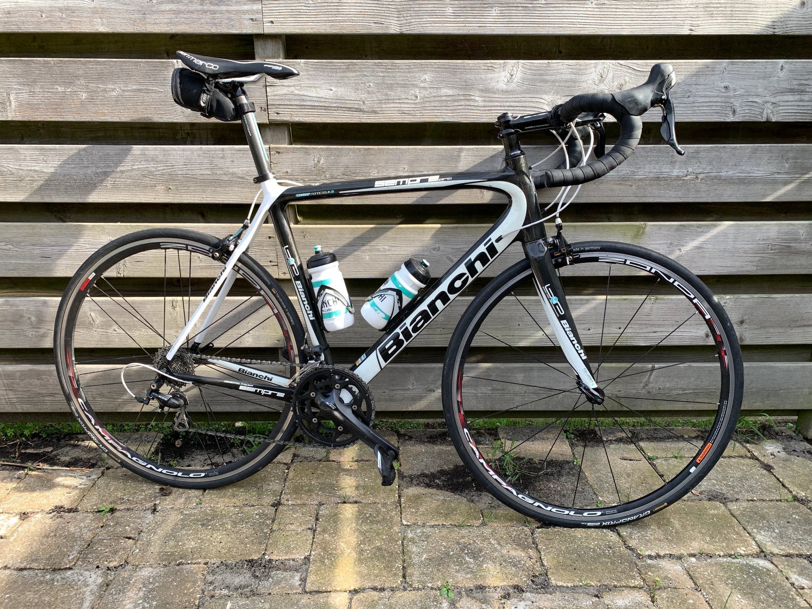 Bianchi Sempre Pro - Shimano 105, Fietsen en Brommers, Gebruikt, Carbon, Heren, Meer dan 20 versnellingen