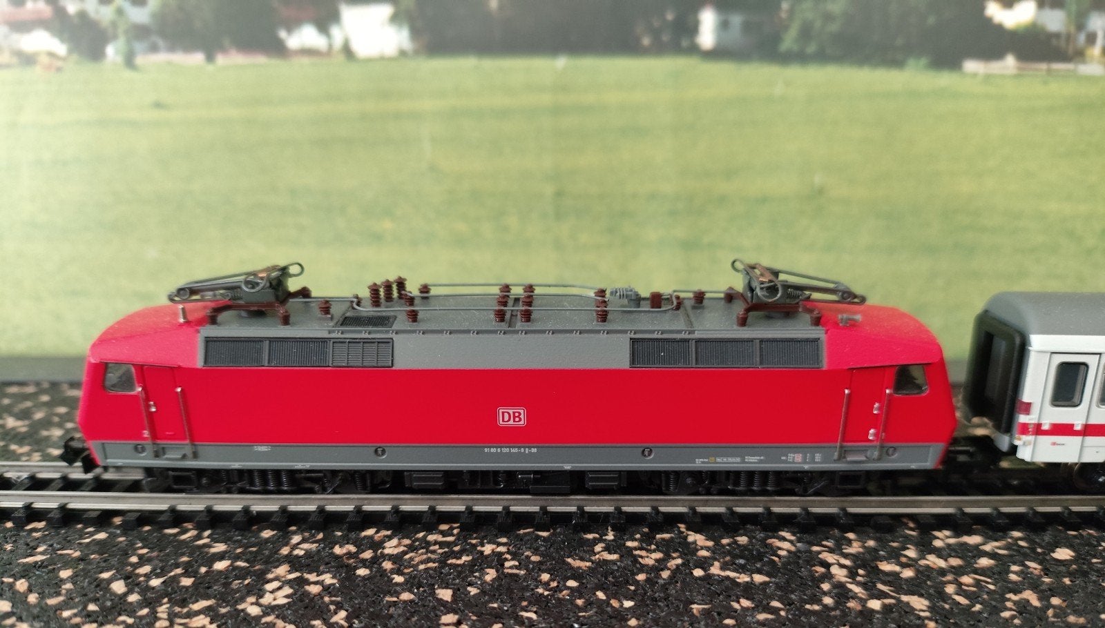 Minitrix BR120 elok, Hobby en Vrije tijd, Trix, Nieuw, Ophalen of Verzenden, Gelijkstroom