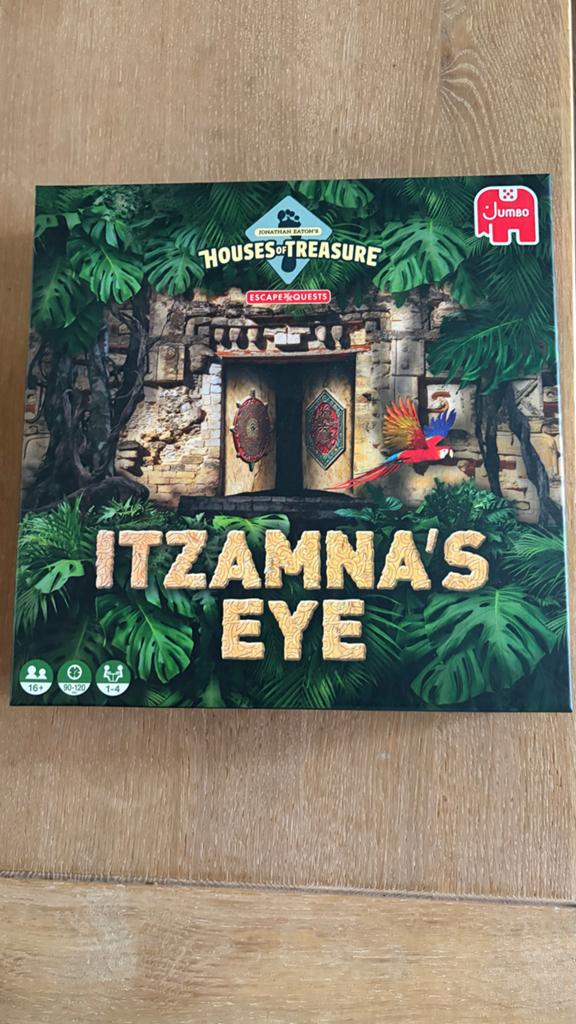 Itzamna's Eye Escape Room Spel, Hobby en Vrije tijd, Gezelschapsspellen | Bordspellen, Drie of vier spelers, Ophalen of Verzenden