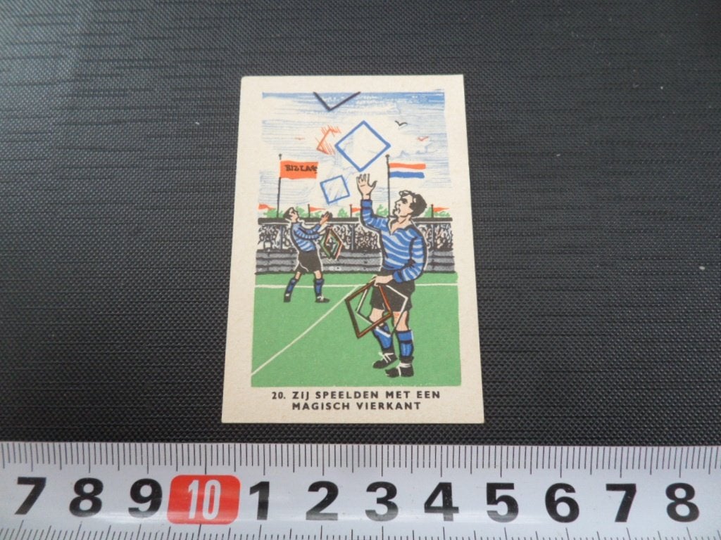sticker plaatje strip voetbal spreekwoord RIZLA #20, Ophalen of Verzenden, Zo goed als nieuw