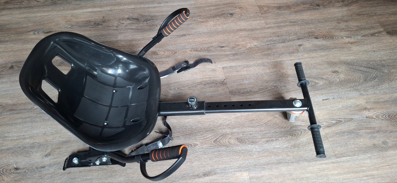 Hoverboard Kart Zitje - Zwart, Kinderen en Baby's, Speelgoed | Buiten | Voertuigen en Loopfietsen, Ophalen, Gebruikt, Overige typen