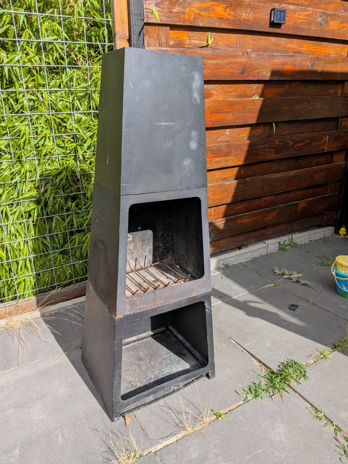 Tuinhaard in goede staat, Ophalen, Gebruikt