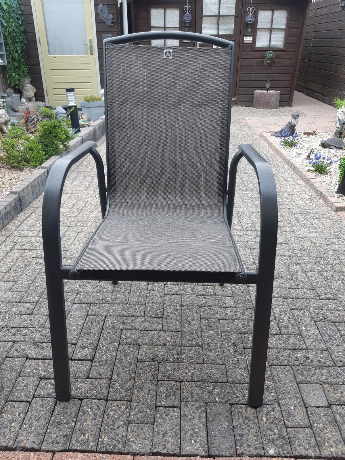 2 x Tuinstoelen Le Sud., Ophalen, Aluminium