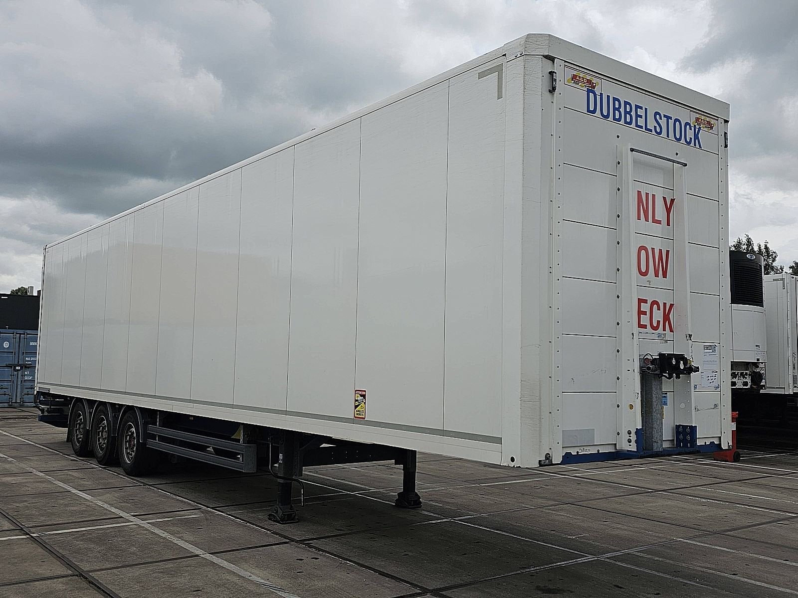 SYSTEM TRAILERS LPRS 24 MEGA doppel st. hard wood, Overige kleuren, Bedrijf, Aanhangers en Opleggers, Te koop