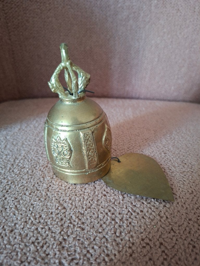 Koperen bel uit Azië, Ophalen of Verzenden, Brons