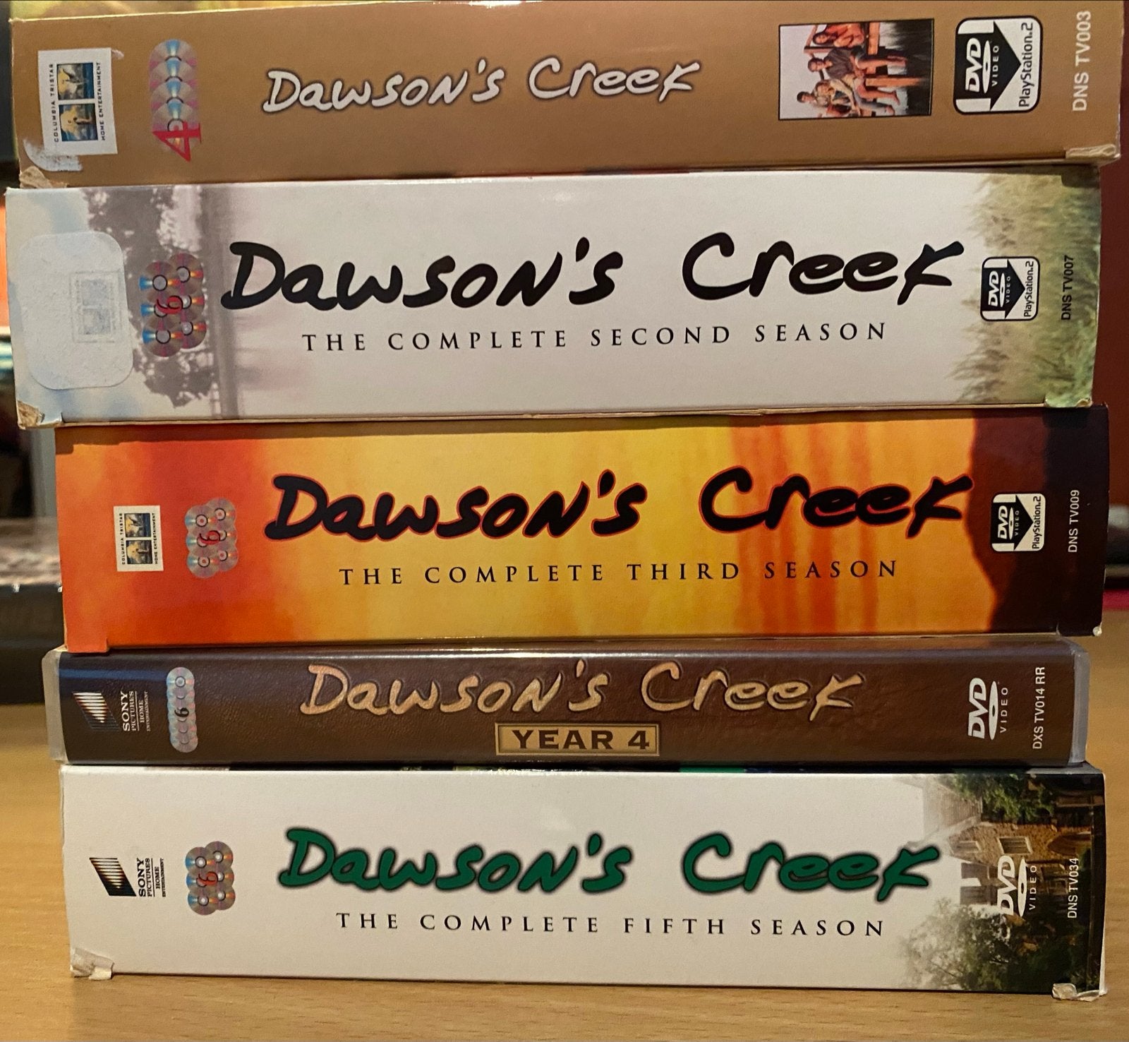 Dawson's Creek DVD Boxsets - Seizoen 1, 2, 3, 4 & 5, Engels, Nederlands, Drama, Ophalen of Verzenden