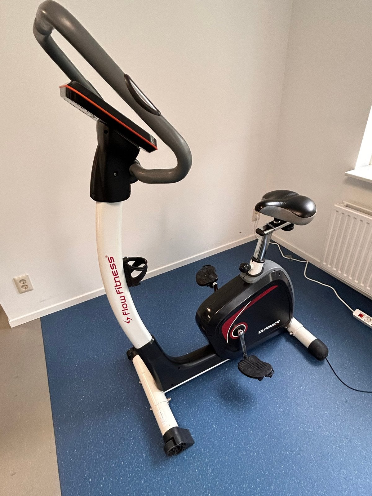 Flowfitness Turner DHT350 Hometrainer in nette staat, Ophalen, Gebruikt, Metaal, Benen