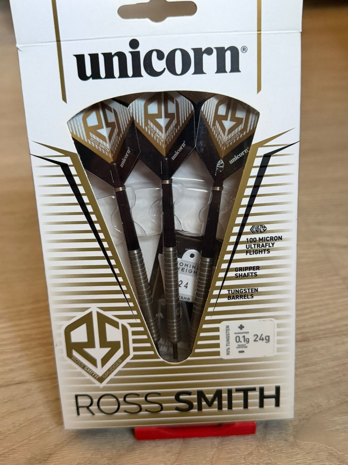 Unicorn Ross Smith 24 Gram Darts, Ophalen of Verzenden, Zo goed als nieuw, Pijlen