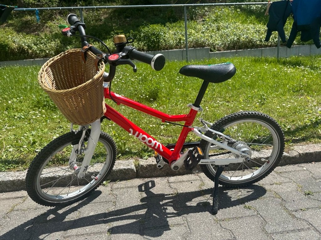 Woom 3 Go automagic, Fietsen en Brommers, Velgrem, Ophalen of Verzenden, Woom, Minder dan 16 inch