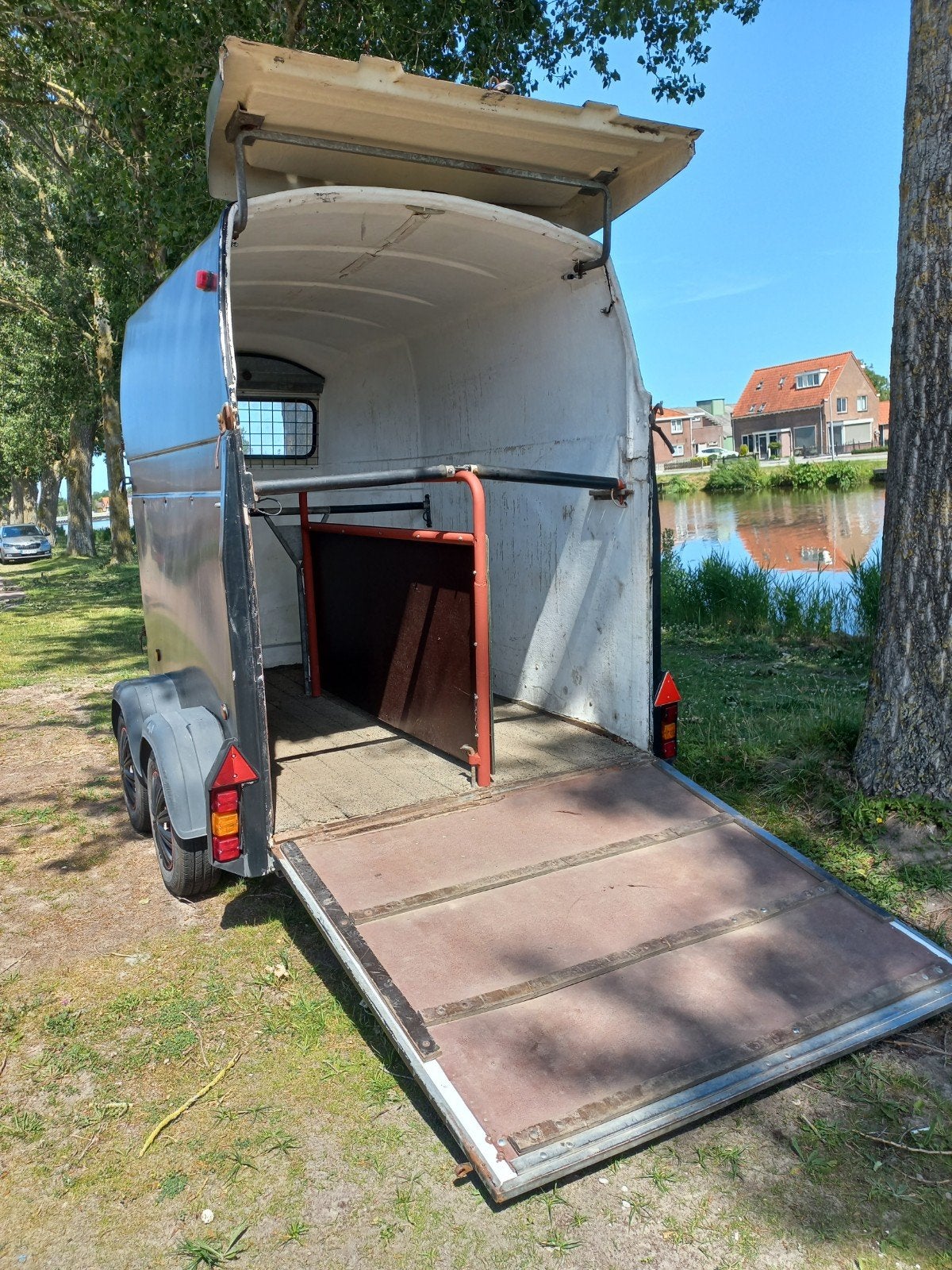 2 paards WestFalia paardentrailer, Ophalen, Gebruikt, Kippenhok of Kippenren
