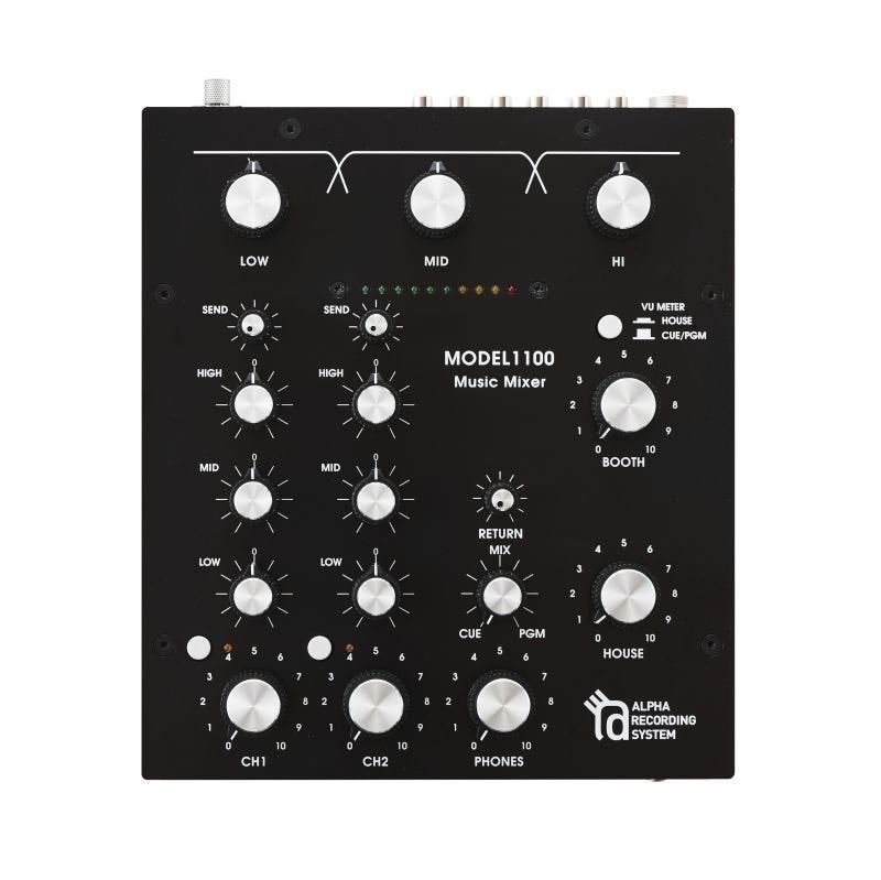 Alpha Recording System Model 1100 Rotary mixer, Ophalen of Verzenden, Zo goed als nieuw, Minder dan 5 kanalen