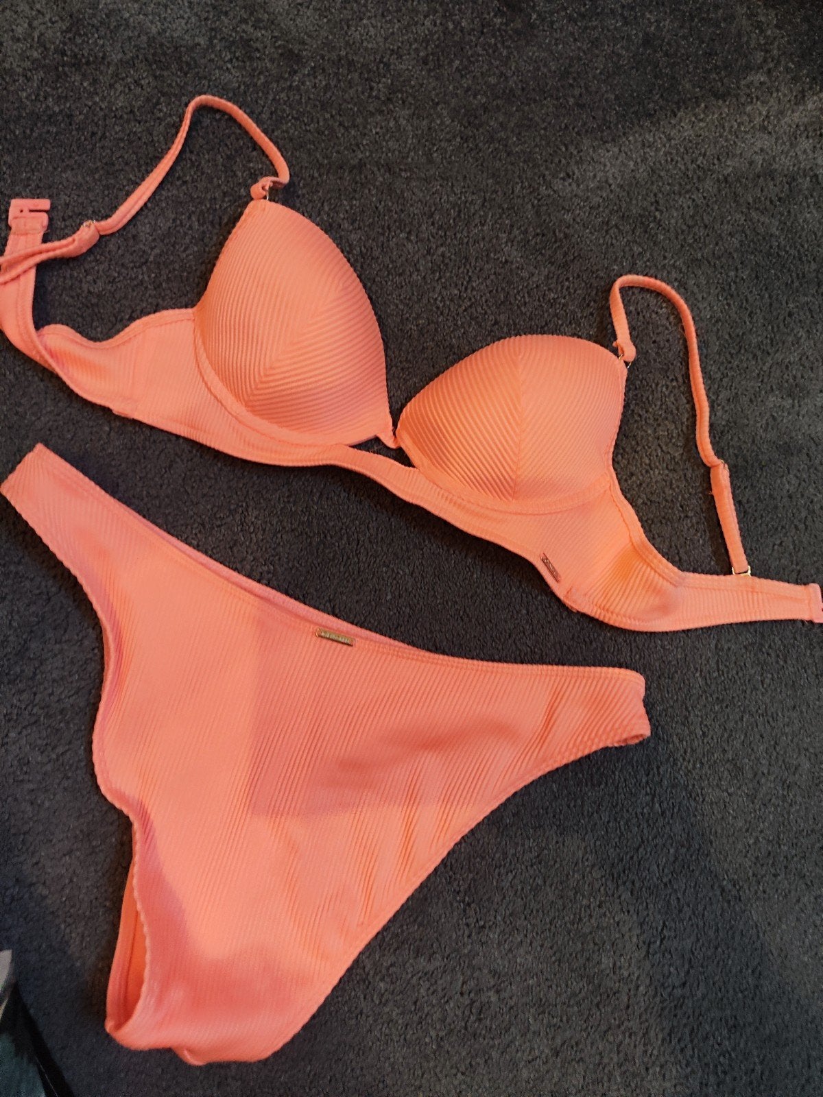 Nieuwe Shein bikini maat L, Nieuw, Oranje, Ophalen of Verzenden, Bikini