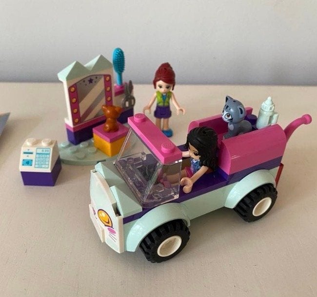 LEGO Friends 41439 Dierenverzorgingsauto (zonder doos), Ophalen of Verzenden, Gebruikt