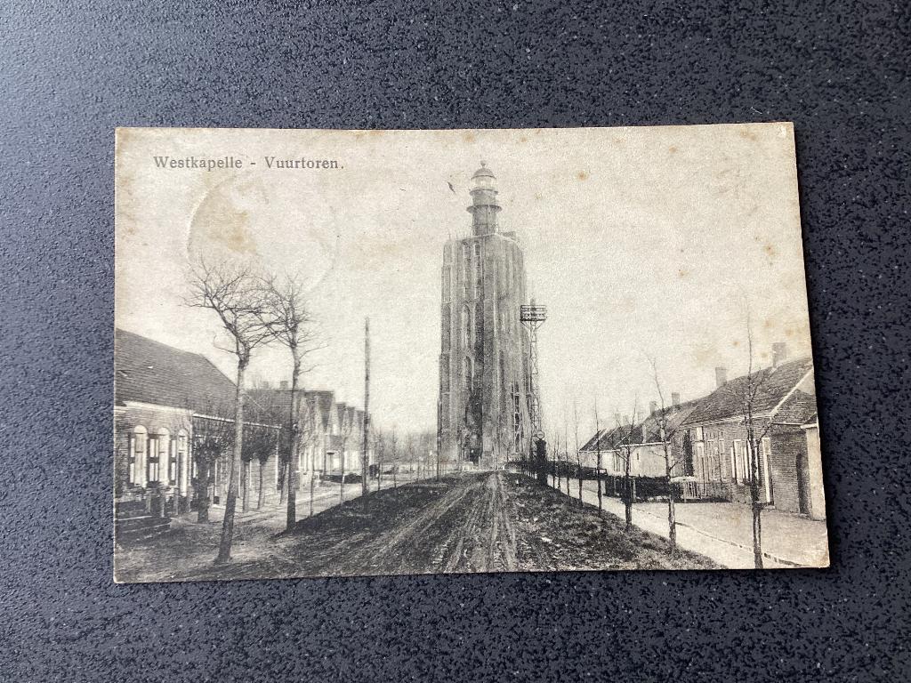 Westkapelle. Vuurtoren. No 19., Verzenden, Voor 1920, Gelopen, Zeeland