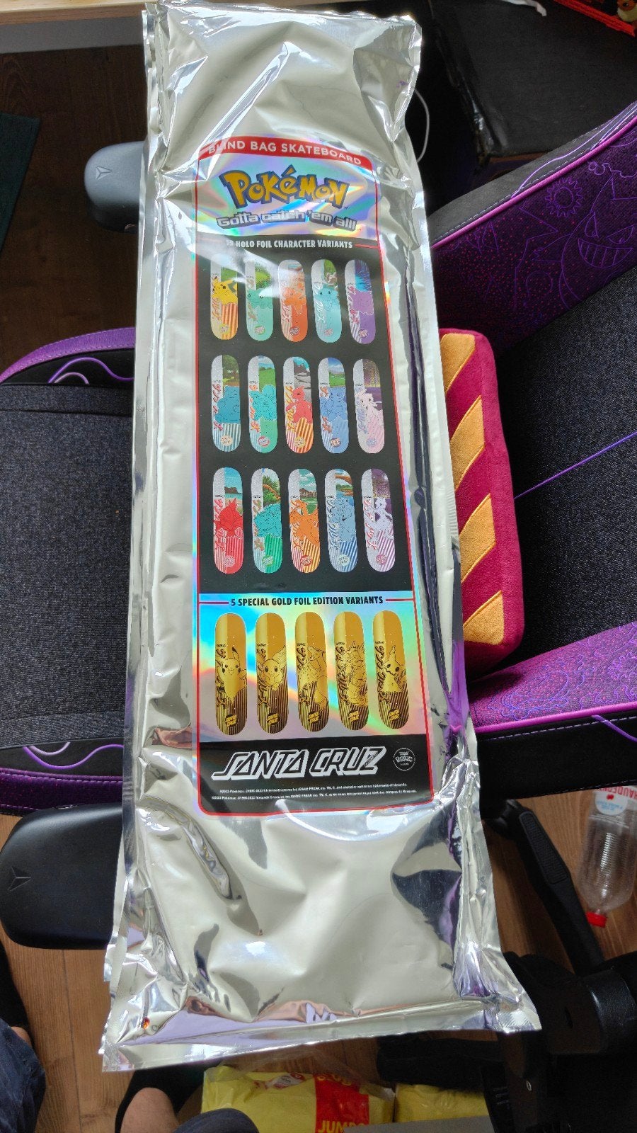 Santa Cruz x Pokémon Blind Bag Skateboard Deck Nieuw, Sport en Fitness, Skateboarden, Ophalen of Verzenden, Nieuw, Skateboard