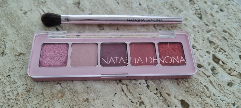 Natasha Denona Crush palette met borsteltje, Ophalen of Verzenden, Zo goed als nieuw, Overige kleuren, Ogen