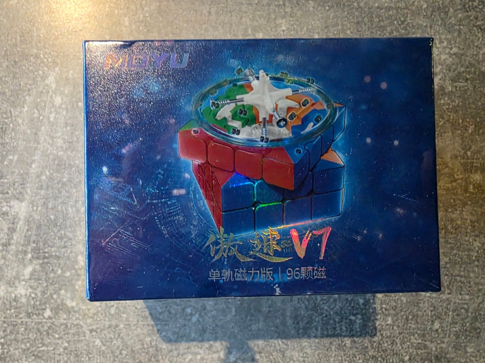 MoYu AoSu V7 4x4 Single-Track Magnetic Speedcube, Jongen of Meisje, Onbekend, Nieuw, Ophalen of Verzenden