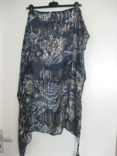 Street One sjaal blauw Nieuwprijs €24,90, Street One, Nieuw, Ophalen of Verzenden, Maat 36 (S)