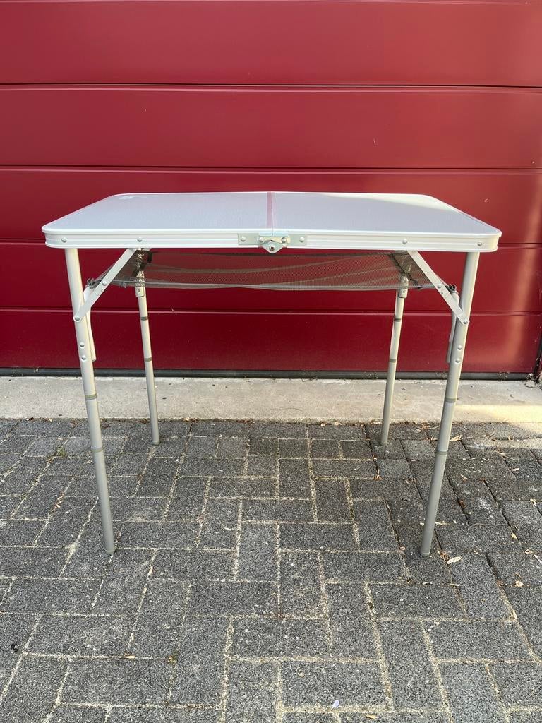 Campingtafel met netje 90 x 60 cm, Ophalen, Zo goed als nieuw, Campingtafel