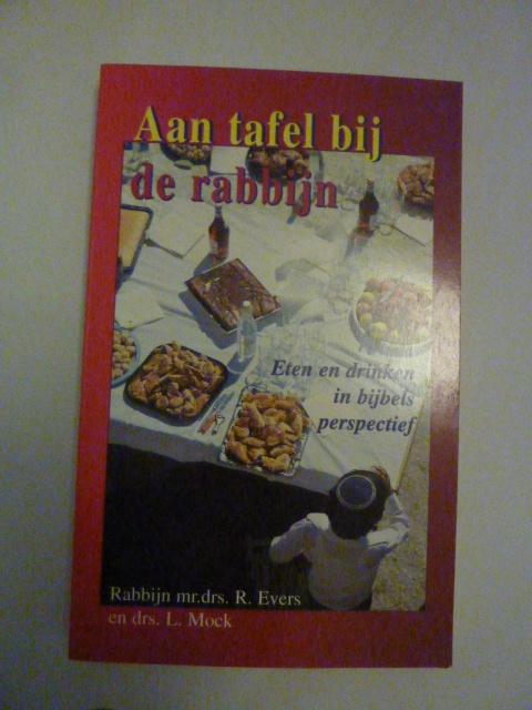 R. Everts & L. Mock - Aan tafel bij de rabbijn, Verzenden, Zo goed als nieuw