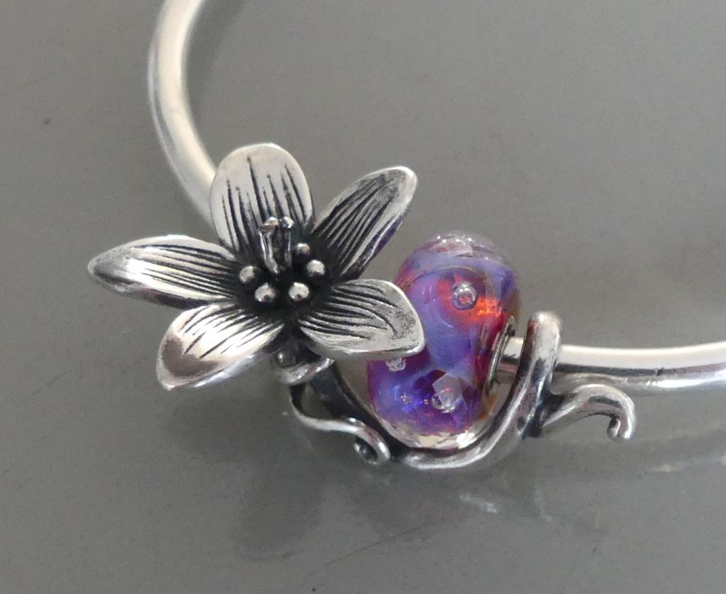 Trollbeads ANEMOON HANGER (zie beschrijving), Overige merken, -, Verzenden, -