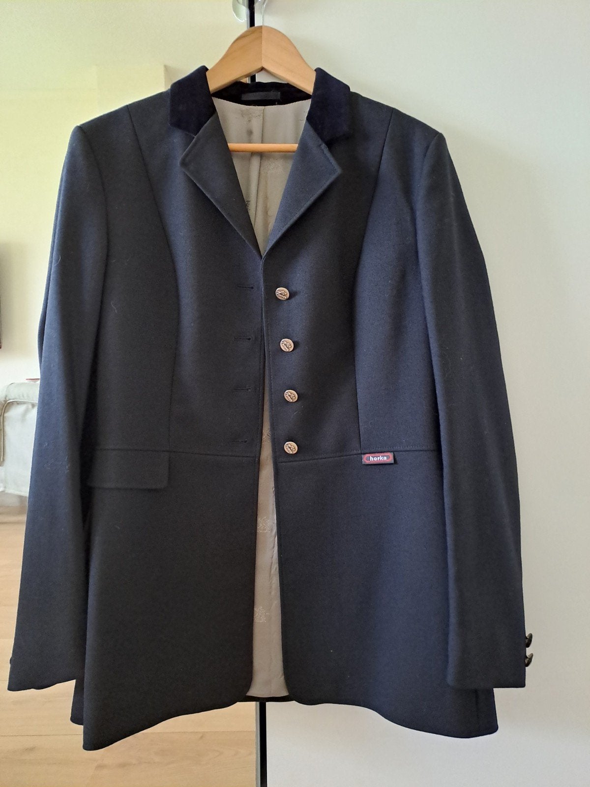 Net Horka rijjasje maat 38, Dieren en Toebehoren, Paardrijkleding, Ophalen of Verzenden, Zo goed als nieuw, Dressuur, Bovenkleding
