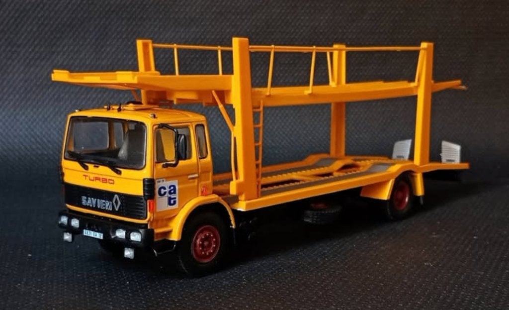 Saviem HF 26 '78 Autotransporter 1/43 serie Saviem ALTAYA 18, Verzenden, Nieuw, Bus of Vrachtwagen, Overige merken