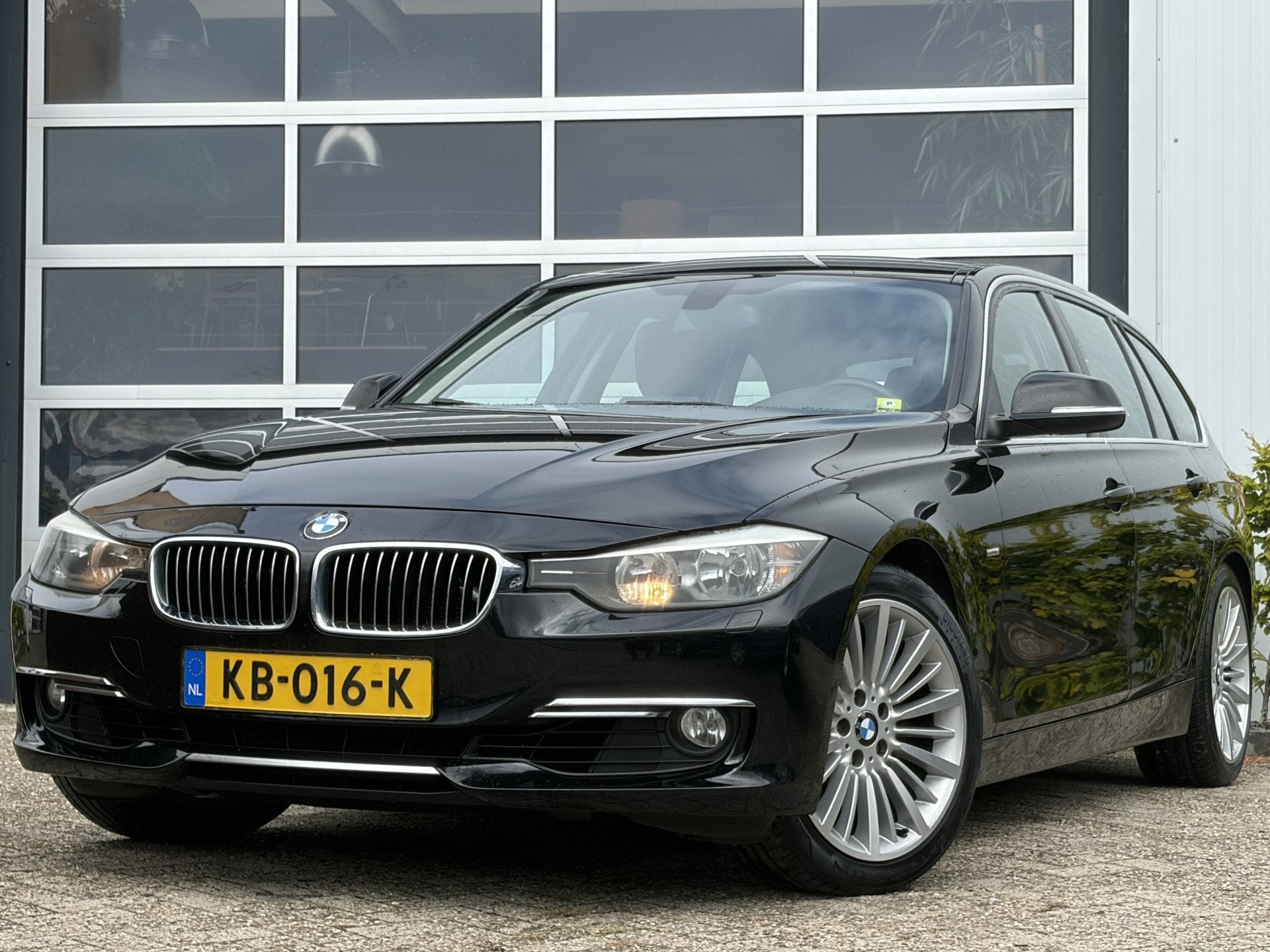 BMW 3 Serie Touring 328i High Executive 245pk | Automaat | B, Auto's, Automaat, Gebruikt, Zwart, 4 cilinders