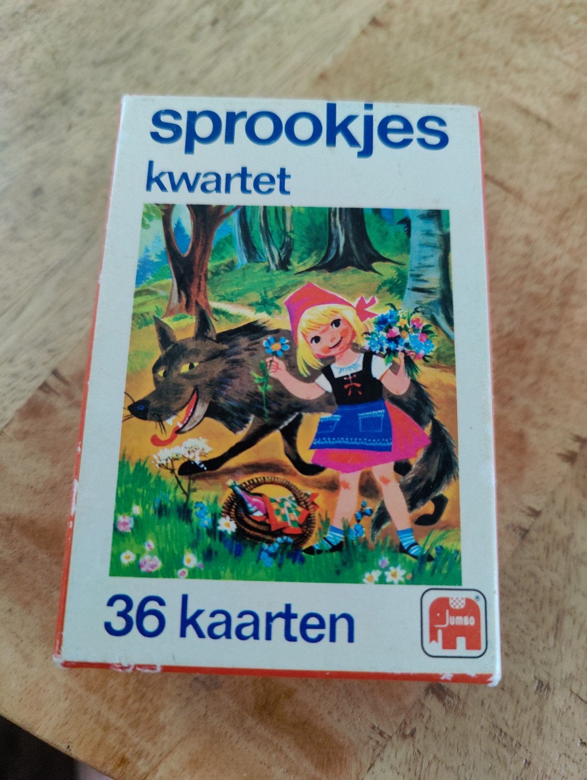 Vintage Jumbo Sprookjes Kwartet - Compleet, Ophalen of Verzenden, Gebruikt, Jongen of Meisje
