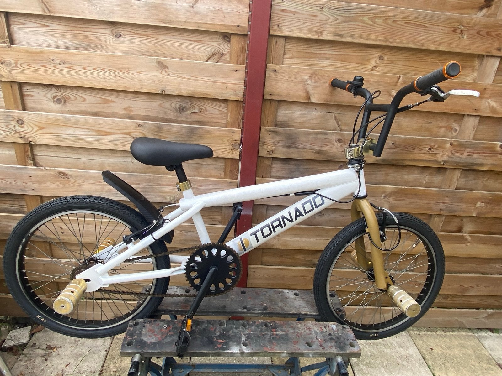 Tornado BMX fiets -20 inch, 16 tot 20 inch, Staal, Velgrem, Ophalen of Verzenden