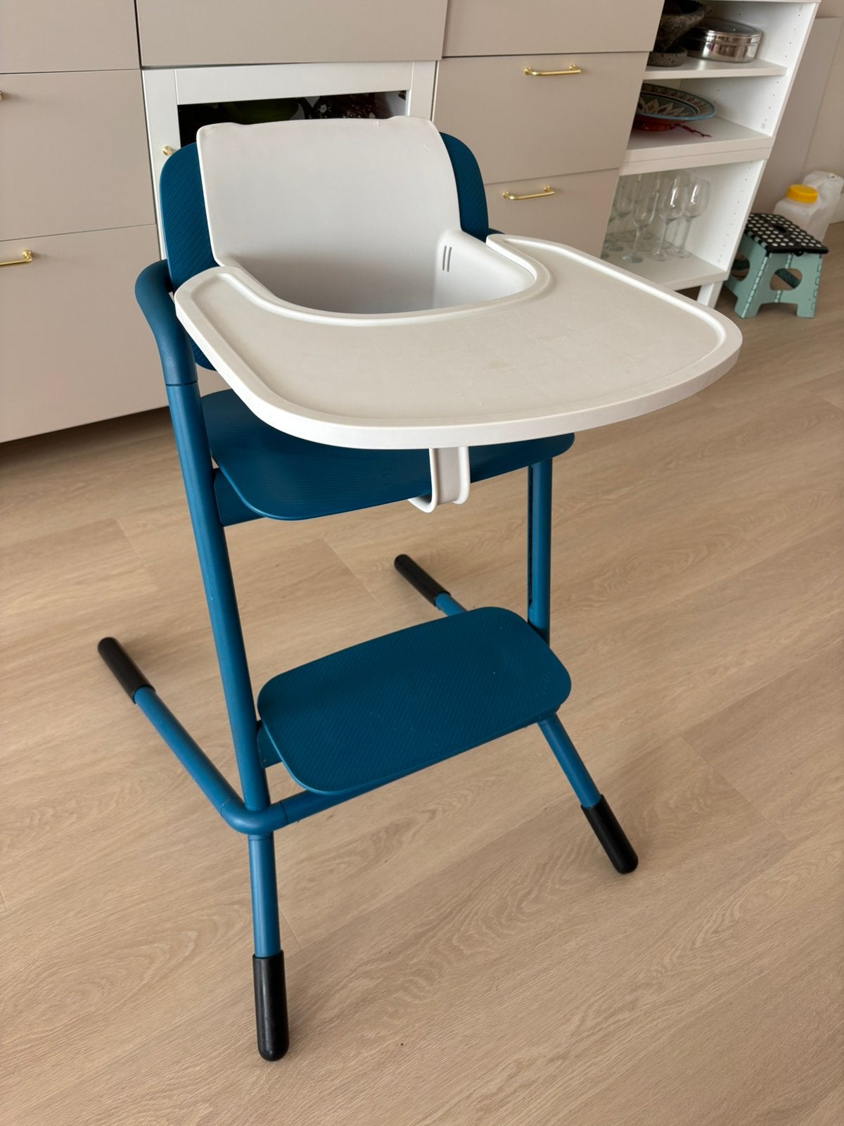 Cybex lemo petrol-wit, Ophalen, Zo goed als nieuw, Meegroeistoel