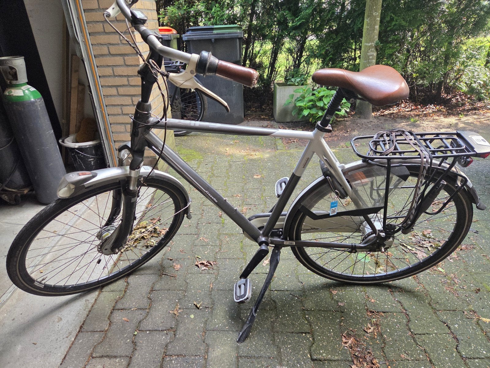 Gazelle Eclipse Limited Edition, frame 57, 8 versnellingen, Fietsen en Brommers, Fietsen | Dames | Damesfietsen, Gebruikt, Gazelle