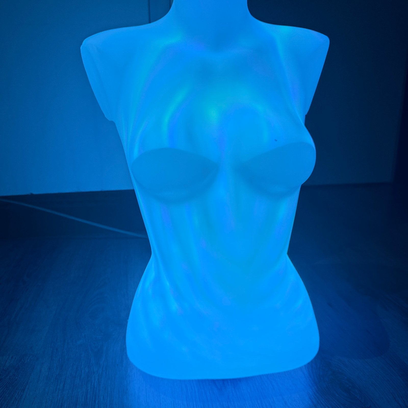Female Body met COLORED LED 60CM, Antiek en Kunst, Kunststof, Handgemaakt, Beeld, Overige stijlen