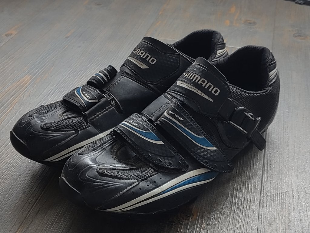 Shimano M087 SPD fietsschoenen maat 47 (schoenmaat 46), Fietsen en Brommers, Fietsaccessoires | Fietskleding, Gebruikt, Schoenen