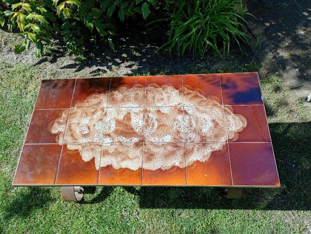 Belarti tegeltafel / salontafel, Ophalen, Huis en Inrichting
