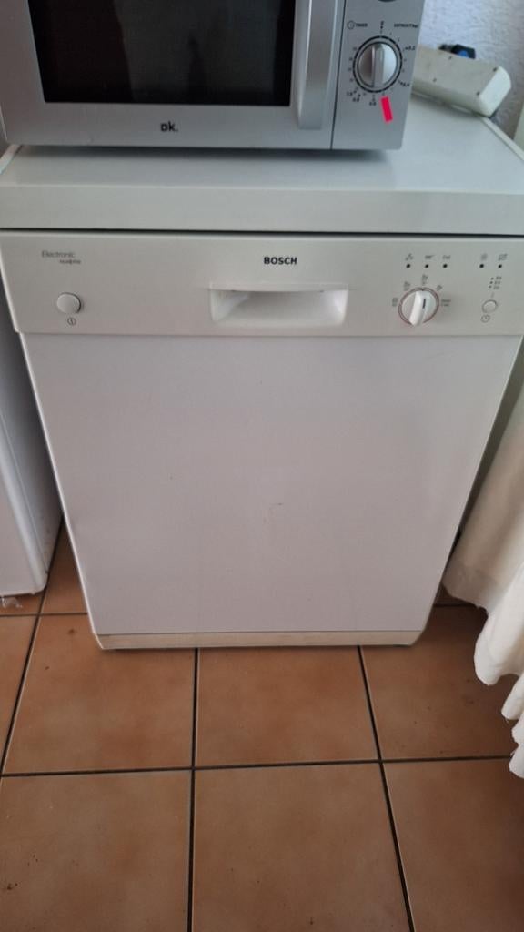 Bosch Vaatwasser - Betrouwbaar en Efficiënt, Witgoed en Apparatuur, Vaatwasmachines, Ophalen, Gebruikt, 60 cm of meer, 85 tot 90 cm