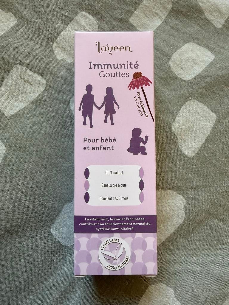 Laveen Immunité Gouttes voor baby en kind - 100% natuurlijk, Ophalen of Verzenden, Nieuw