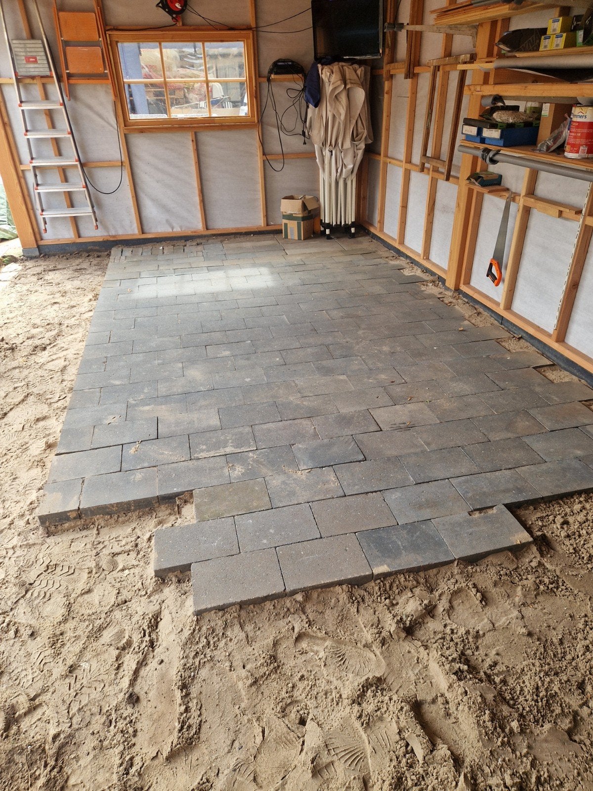 Betonklinkers 30x20x6 cm - Ideaal voor terras of oprit, Ophalen, Gebruikt, Klinkers, 10 m² of meer