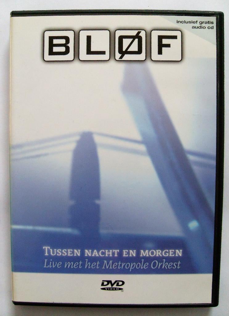 Blof - tussen nacht en morgen (cd & dvd) metropole orkest, Alle leeftijden, Ophalen of Verzenden, Zo goed als nieuw