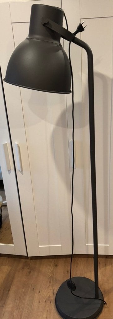 Staande lamp Ikea Hektar, Ophalen, Gebruikt, E27 (groot), Metaal