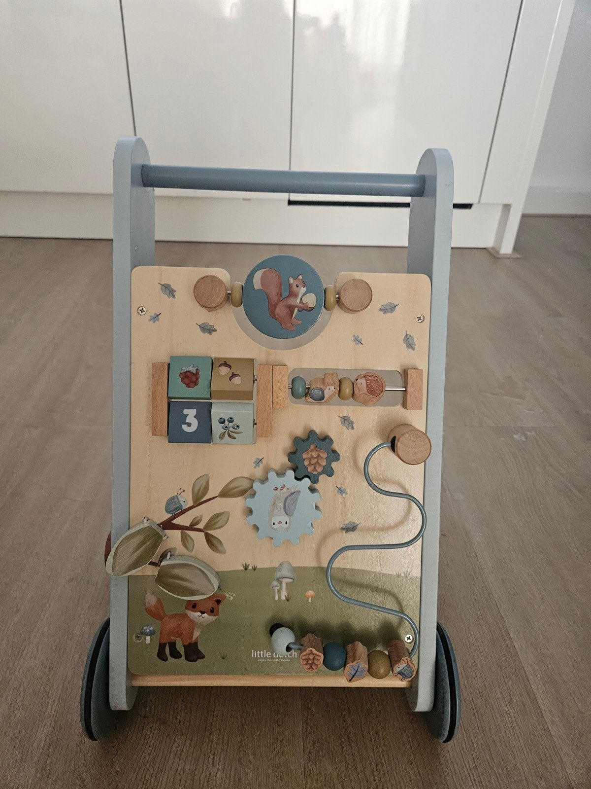 Little Dutch Activiteiten Loopwagen - Forest Friends, Ophalen, Zo goed als nieuw, Overige typen, Met wieltjes