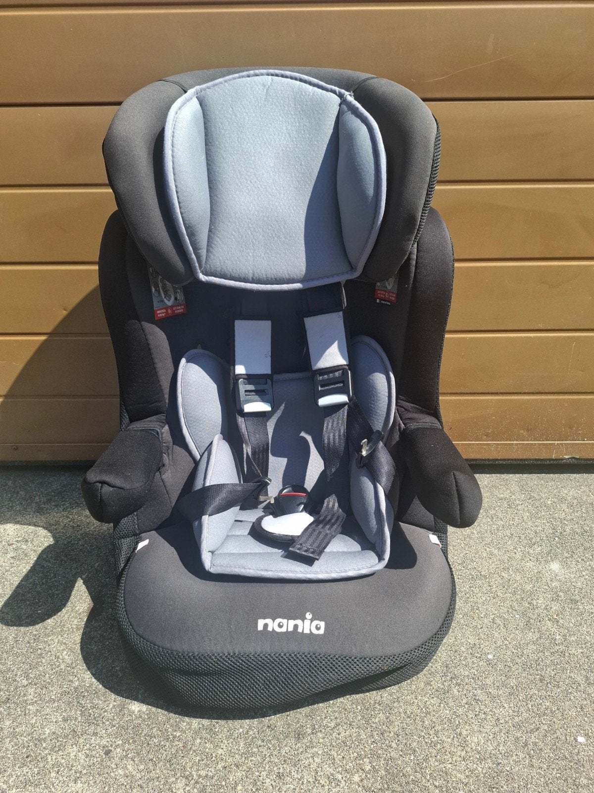 Nania I-Max Autostoel Groep 1/2/3 (9-36 kg), Kinderen en Baby's, Autostoeltjes, Autogordel, Zijbescherming, Zo goed als nieuw