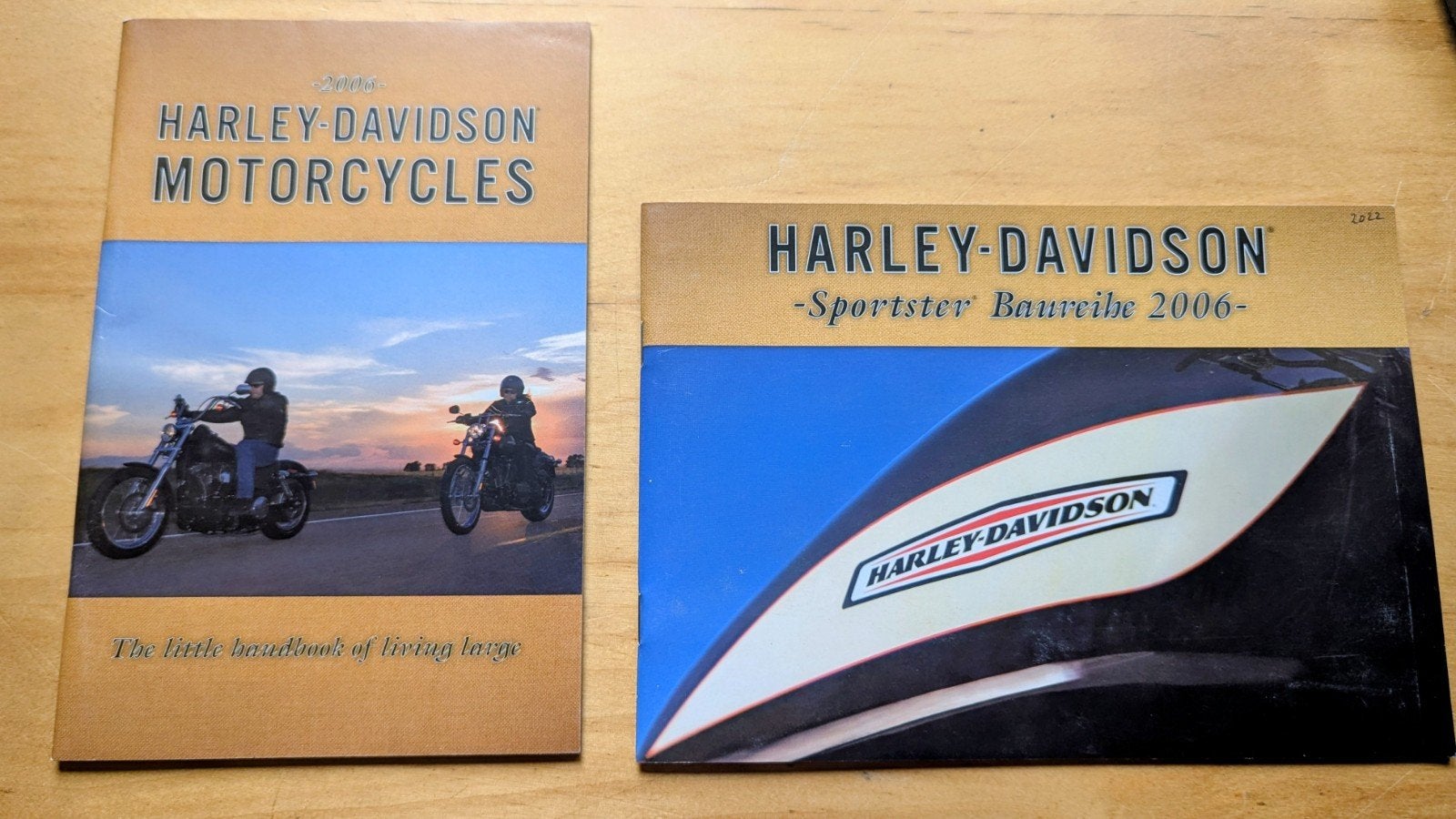 Harley-Davidson Motorfietsen & Sportster Brochure 6225507, Ophalen of Verzenden, Harley-Davidson of Buell