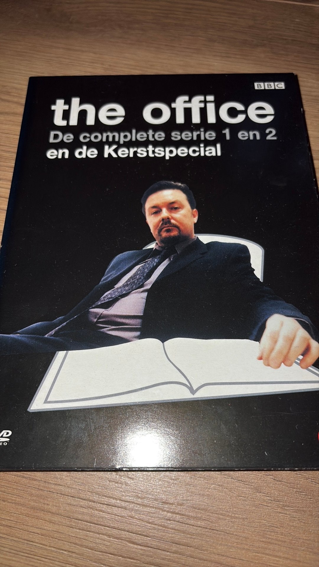 The Office UK seizoen / serie 1 en 2 met Ricky Gervais., Cd's en Dvd's, Vanaf 12 jaar, Ophalen of Verzenden, Zo goed als nieuw