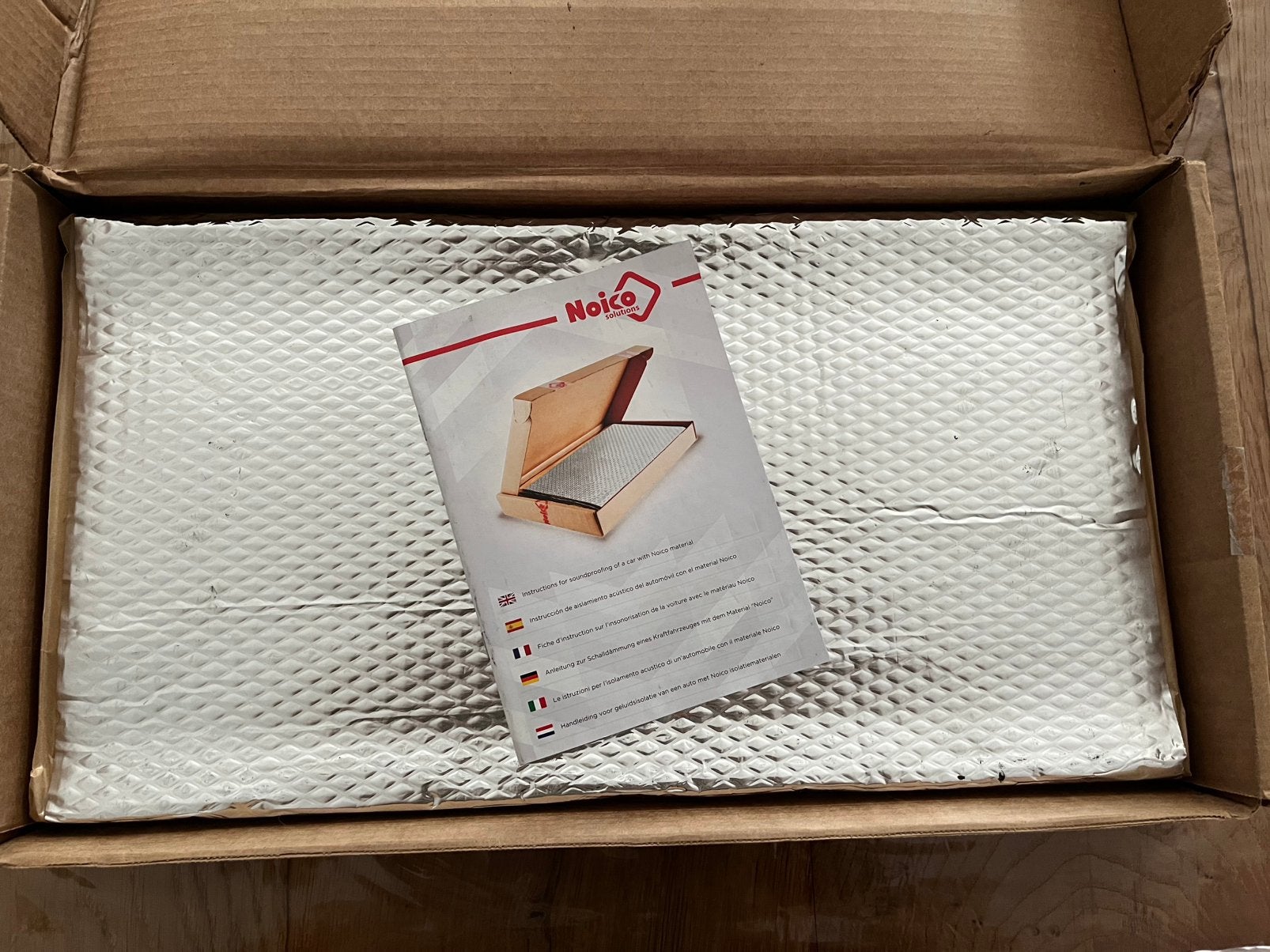 Noico 4 geluidsisolatie platen in doos voor camperbouw, Ophalen, Nieuw