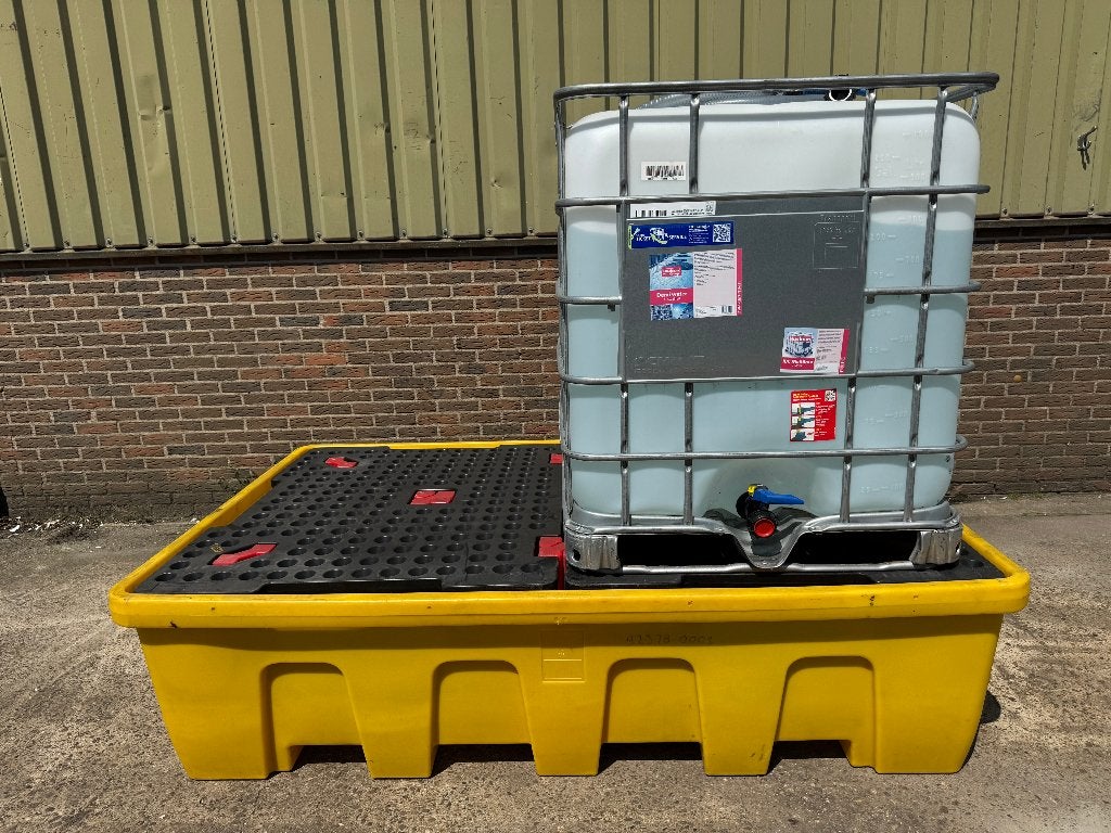 Kunststof IBC lekbak 1200 liter, Ophalen, Gebruikt