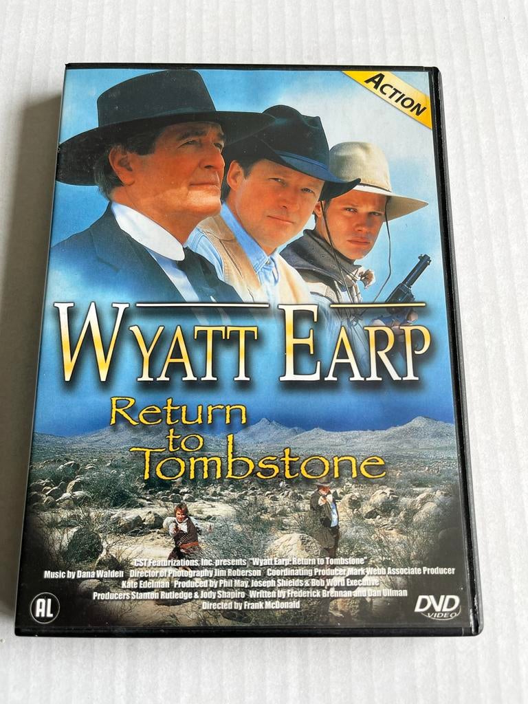 Wyatt Earp: Return to Tombstone DVD, Alle leeftijden, Ophalen of Verzenden, Gebruikt
